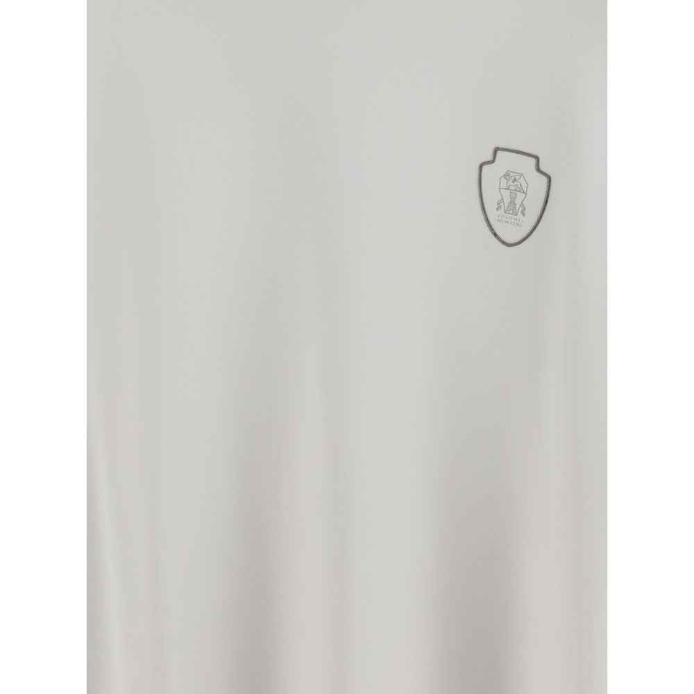 Brunello Cucinelli White Polyamide T-Shirt