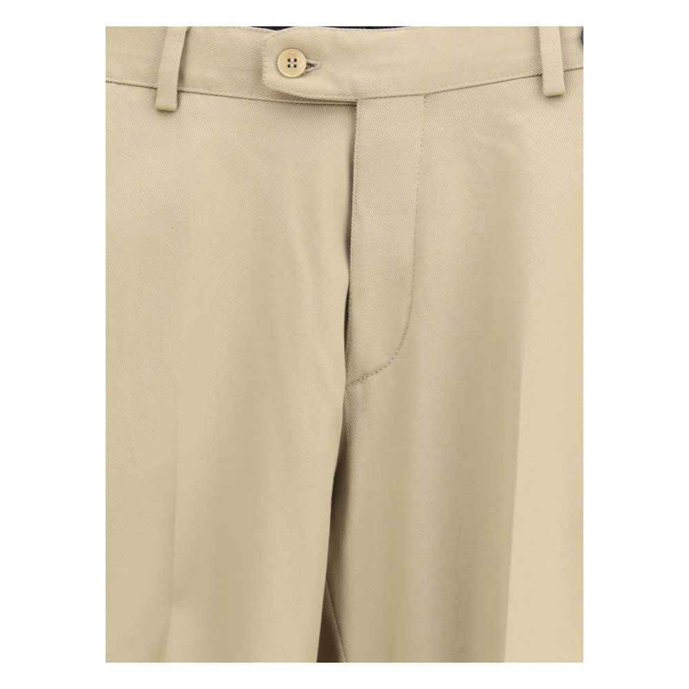 Brioni Bicolor Cotton Chino Pants