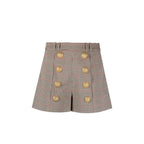 Balmain Beige Polyester Short And Mini Shorts