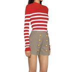 Balmain Beige Polyester Short And Mini Shorts