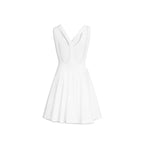 Alaïa White Cotton Casual Dress