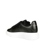 Alexander McQueen Black Calfskin Chunky Sneakers