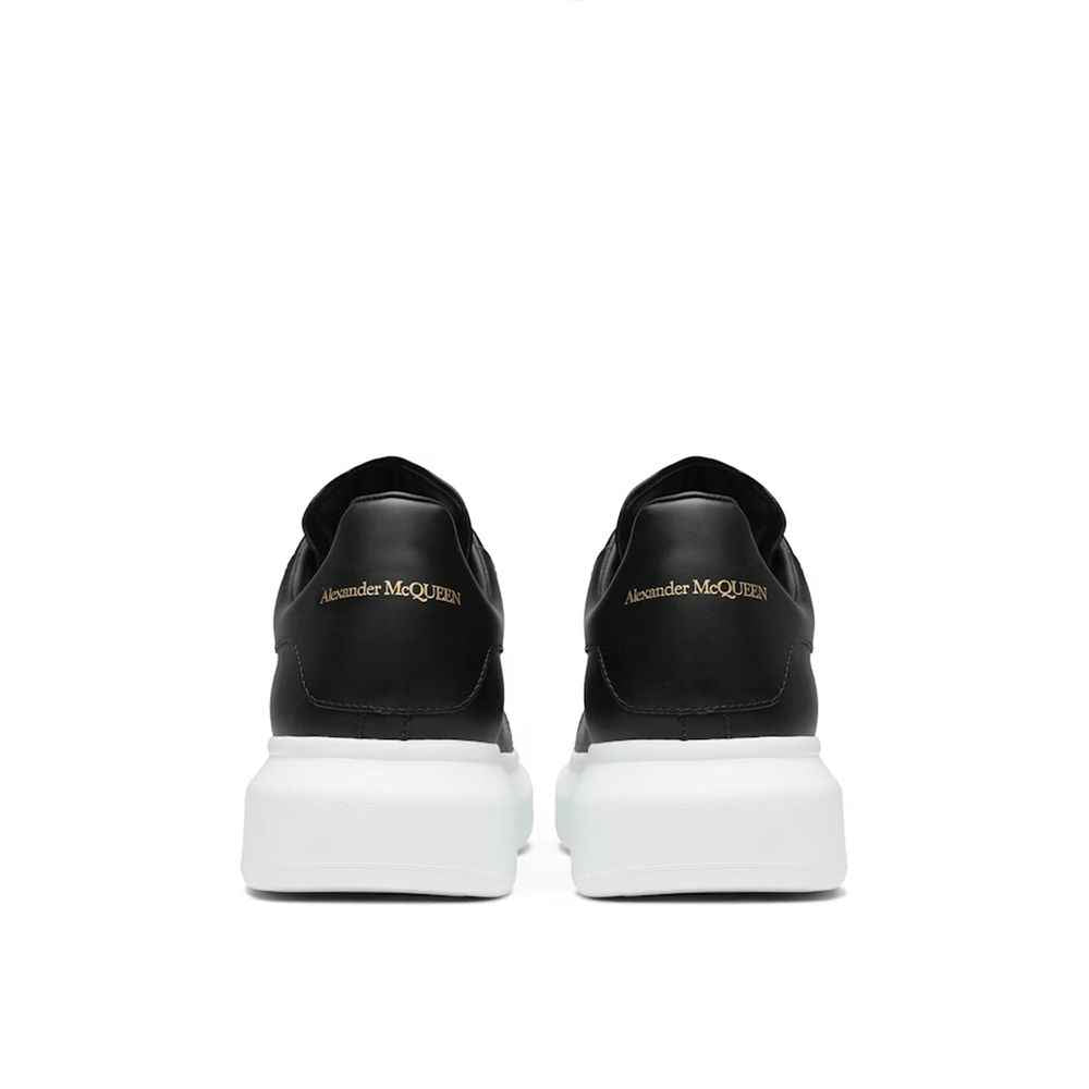 Alexander McQueen Black Calfskin Chunky Sneakers