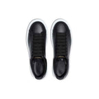 Alexander McQueen Black Calfskin Chunky Sneakers