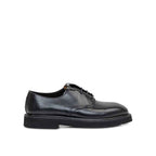 Premiata Black Calfskin Oxfords And Derbies