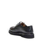 Premiata Black Calfskin Oxfords And Derbies