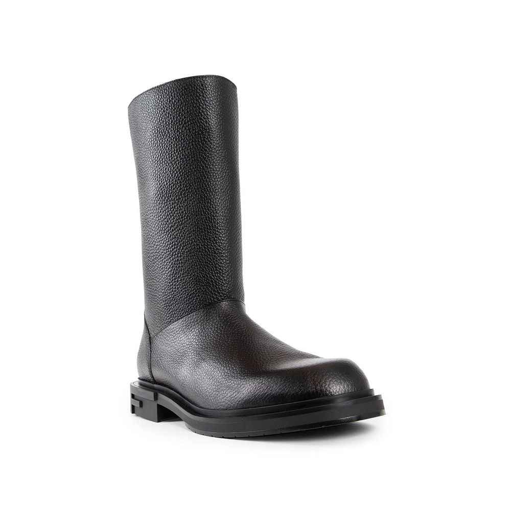 Fendi Black Calfskin Boots