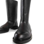 Fendi Black Calfskin Boots