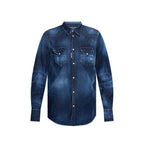 Dsquared² Blue Denim Shirt
