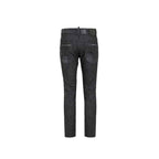 Dsquared² Black Cotton Jeans Denim