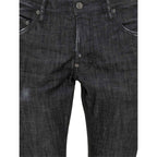 Dsquared² Black Cotton Jeans Denim