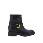 Chloé Black Calfskin Ankle Boots
