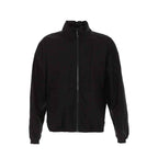 Marcelo Burlon Black Cotton Shell Jacket