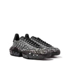 Jimmy Choo Black Calfskin Chunky Sneakers