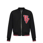 Versace Black Virgin Wool Bomber