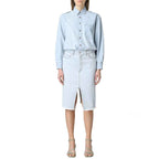 Stella McCartney Blue Cotton Casual Dress