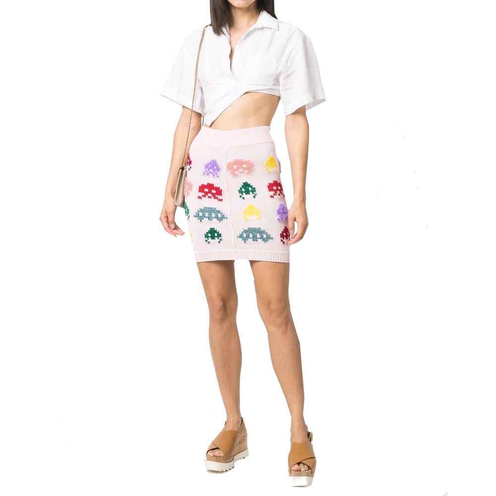 Stella McCartney Multicolor Cotton Mini Skirt