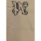 Palm Angels Beige Polyamide Bomber