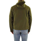 Palm Angels Green Polyethylene Shell Jacket