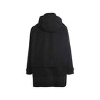 Dsquared² Black Nylon Rain Coat