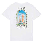 Casablanca White Cotton T-Shirt