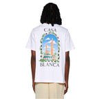 Casablanca White Cotton T-Shirt