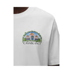 Casablanca White Cotton T-Shirt