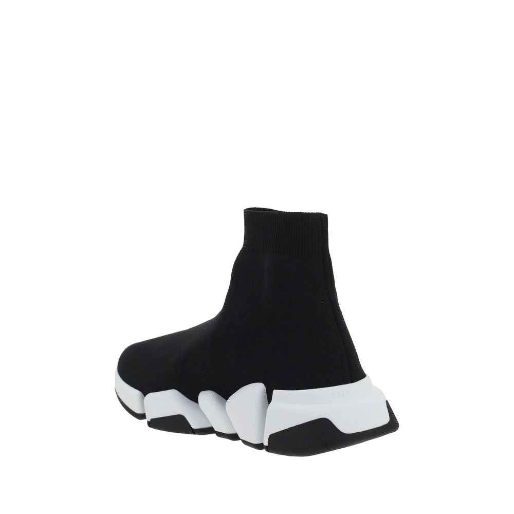 Balenciaga Black Polyester Athletic Sneakers