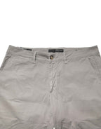 Jeckerson Gray Cotton Stretch Tapered Fit Men Chino Trouser Pants