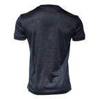 Dolce & Gabbana Blue Silk Crew Neck Short Sleeves Men T-shirt