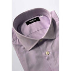 Baldinini Trend Purple Cotton Shirt