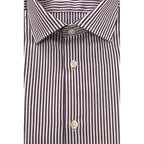 Baldinini Trend Purple Cotton Shirt