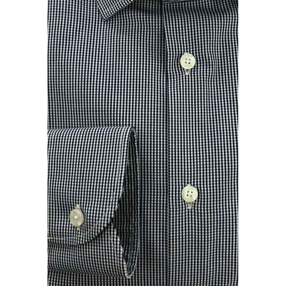 Baldinini Trend Blue Cotton Shirt