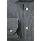 Baldinini Trend Blue Cotton Shirt