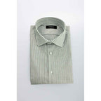 Baldinini Trend Green Cotton Shirt