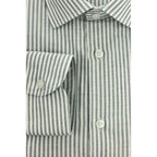 Baldinini Trend Green Cotton Shirt