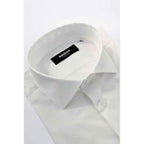 Baldinini Trend White Cotton Shirt