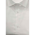 Baldinini Trend White Cotton Shirt