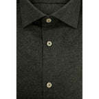 Baldinini Trend Gray Cotton Shirt