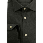 Baldinini Trend Gray Cotton Shirt