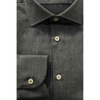 Baldinini Trend Gray Cotton Shirt