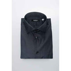 Baldinini Trend Black Cotton Shirt