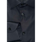 Baldinini Trend Black Cotton Shirt