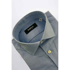Baldinini Trend Light Blue Cotton Shirt