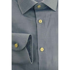 Baldinini Trend Light Blue Cotton Shirt
