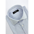Baldinini Trend Light Blue Cotton Shirt