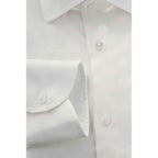 Baldinini Trend White Cotton Shirt