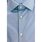 Baldinini Trend Light Blue Cotton Shirt