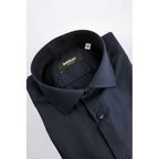 Baldinini Trend Blue Cotton Shirt