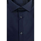 Baldinini Trend Blue Cotton Shirt